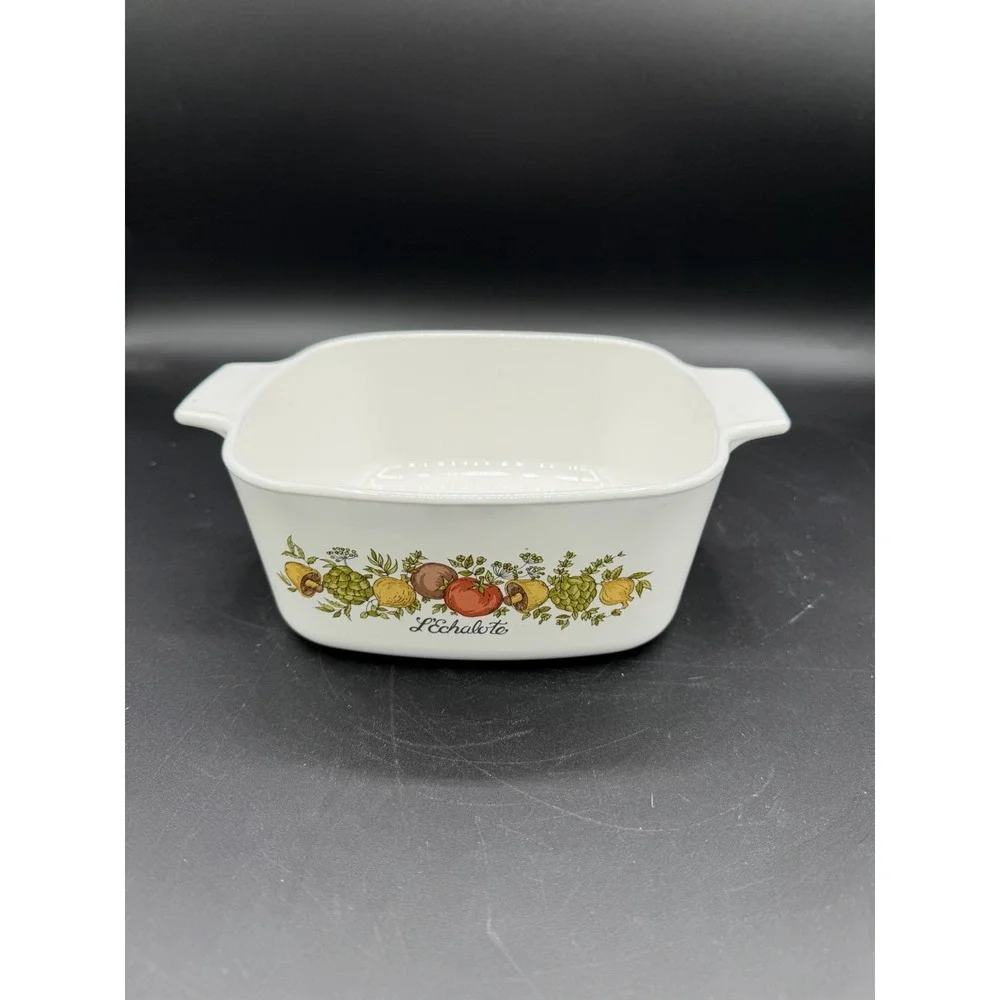 🍲 Vintage Corning Ware Spice of Life 1.5 Qt Casserole Dish 🥘 No Lid 🌿